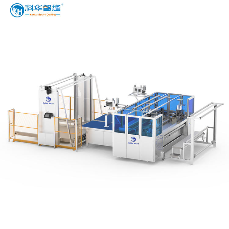 KH-240 Four-side Quilting Machine + KH-CM1 Conveyor Machine