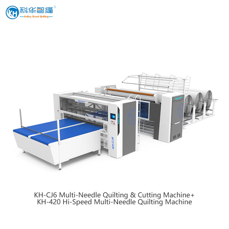 KH-CJ6 Multi-Needle Quilting & Cutting Machine