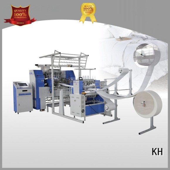 KH Brand heads double lace mattress quilting machine