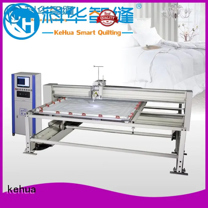 KH Brand dualneedle kh420 long arm quilting machine hispeed supplier